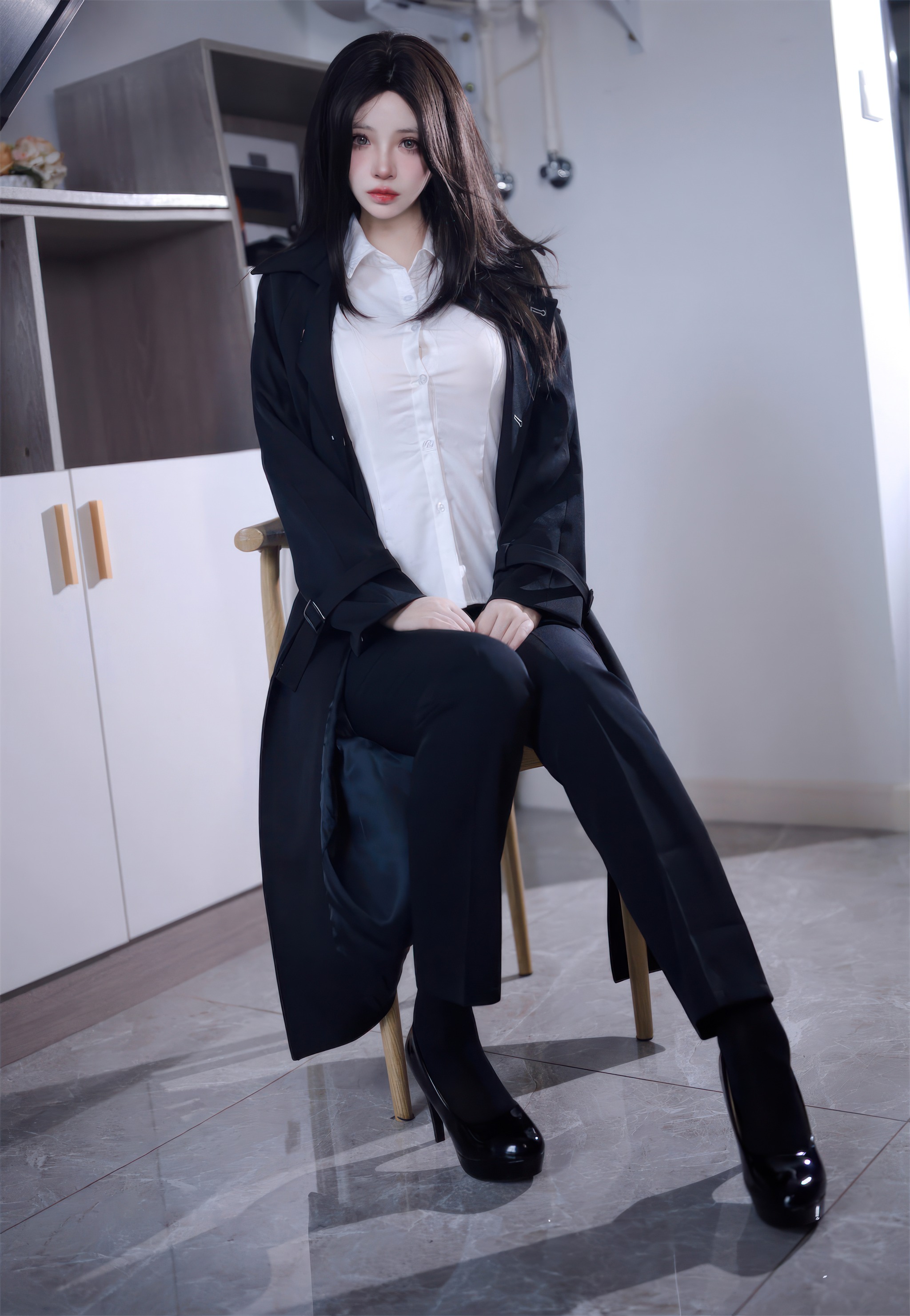 图片[1]-疯猫ss – NO.191  少女衣橱 西装裤[41P]-XikXak